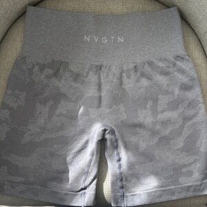 NVGTN Camo Gray Women's Bike Shorts